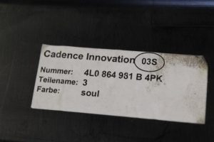 17787466 – 4L0864981B4PK – Opbergvak