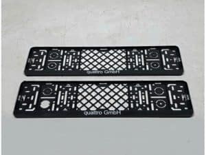 23094754 – 2STUKS, QUATTROGMBH – Kentekenplaathouder voor